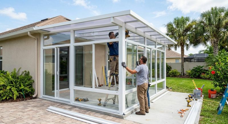 Enclosed Patio Installation Service
